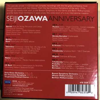 11CD/Zestaw pudełkowy Seiji Ozawa: Seiji Ozawa Anniversary