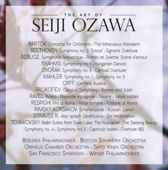 16CD/Zestaw pudełkowy Seiji Ozawa: The Art Of Seiji Ozawa