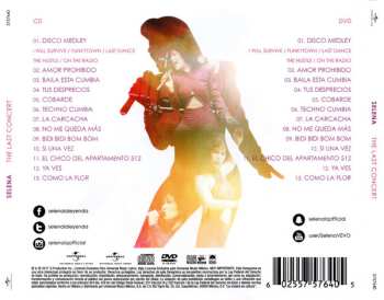 CD/DVD Selena: The Last Concert