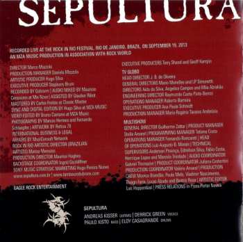 CD/Blu-ray Sepultura: Metal Veins (Alive At Rock In Rio)
