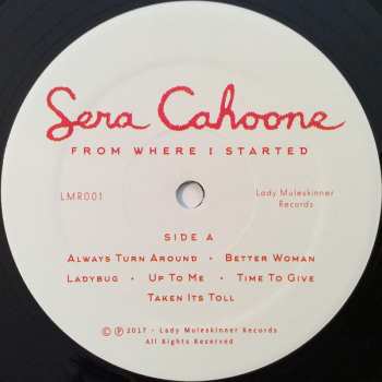 LP Sera Cahoone: From Where I Started