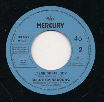 SP Serge Gainsbourg: Ballade De Melody Nelson 