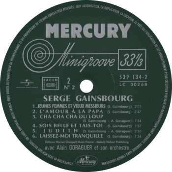 9LP/Zestaw pudełkowy Serge Gainsbourg: Intégrale Des Enregistrements Studio, Volume 1 : 1958-1970  LTD
