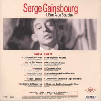 LP Serge Gainsbourg: L'Eau À La Bouche