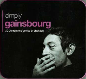 3CD/Zestaw pudełkowy Serge Gainsbourg: Simply Gainsbourg (3 CDs From The Genius Of Chanson)