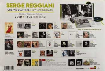 18CD/2DVD/Zestaw pudełkowy Serge Reggiani: Une Vie D'artiste LTD