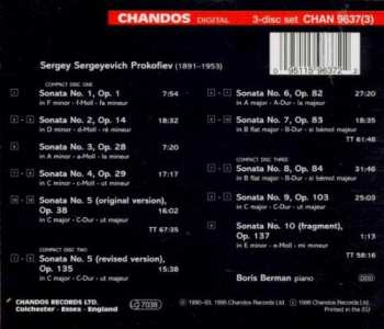 3CD/Zestaw pudełkowy Sergei Prokofiev: Complete Piano Sonatas