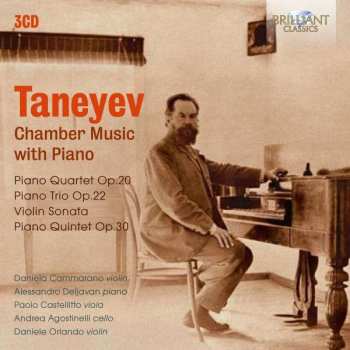 3CD Sergey Ivanovich Taneyev: Chamber Music with Piano
