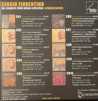 10CD/Zestaw pudełkowy Sergio Fiorentino: The Complete Saga Collection