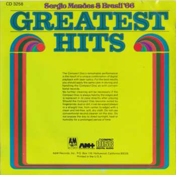 CD Sérgio Mendes & Brasil '66: Greatest Hits