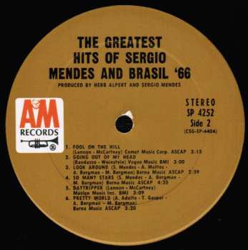 LP Sérgio Mendes & Brasil '66: Greatest Hits