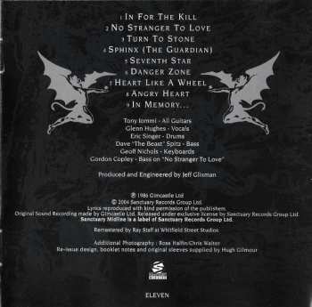 CD Black Sabbath: Seventh Star