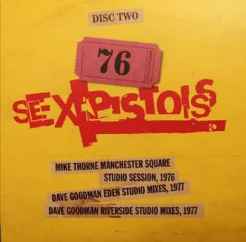 4CD/Zestaw pudełkowy Sex Pistols: 76-77 LTD