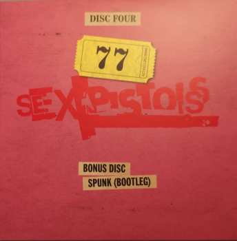 4CD/Zestaw pudełkowy Sex Pistols: 76-77 LTD