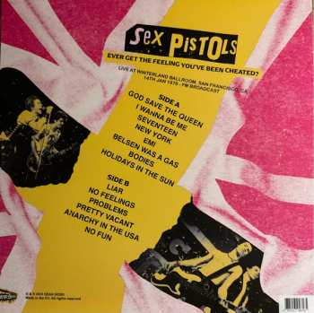LP Sex Pistols: Ever Get The Feeling You‘ve Been Cheated?