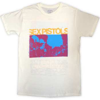 Merch Sex Pistols: The Sex Pistols Unisex T-shirt: 100 Club (natural) (back Print) (small) S