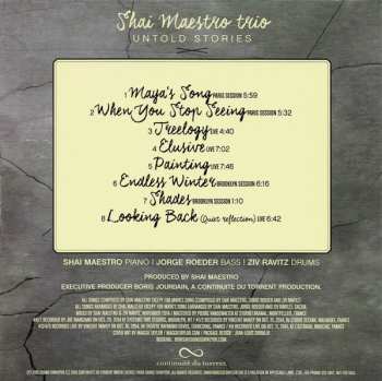 CD Shai Maestro Trio: Untold Stories