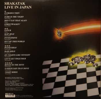 2LP Shakatak: Live In Japan
