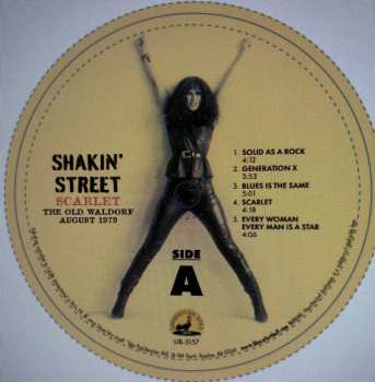 LP Shakin' Street: Scarlet The Old Waldorf 1979 CLR | LTD