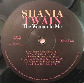 LP Shania Twain: The Woman In Me