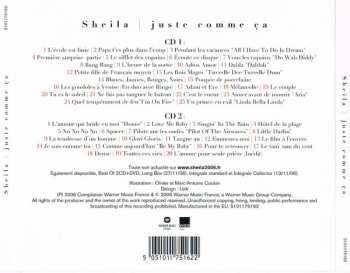 2CD Sheila: Juste Comme Ça