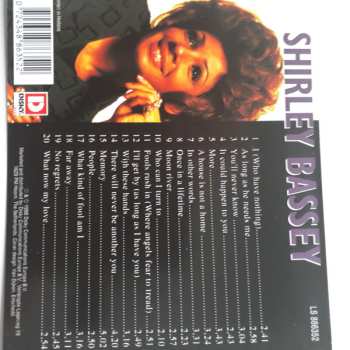 CD Shirley Bassey: 20 Great Love Songs