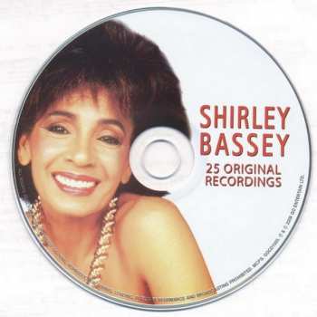 CD Shirley Bassey: 25 Original Recordings