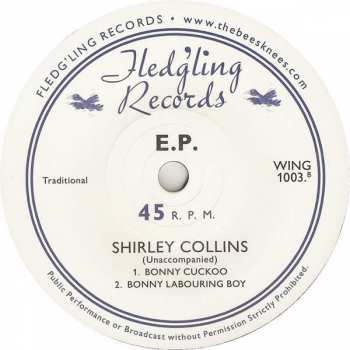 SP Shirley Collins: The Bonny Cuckoo LTD
