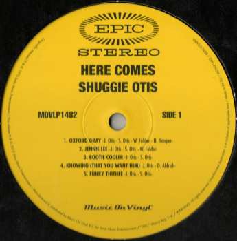 LP Shuggie Otis: Here Comes Shuggie Otis