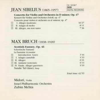 CD Max Bruch: Violin Concerto / Scottish Fantasy