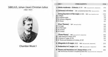 6CD/Zestaw pudełkowy Jean Sibelius: Chamber Music I