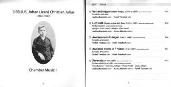 5CD/Zestaw pudełkowy Jean Sibelius: Chamber Music II