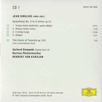 5CD/Zestaw pudełkowy/Blu-ray Herbert von Karajan: Karajan Sibelius: Complete Recordings On Deutsche Grammophon