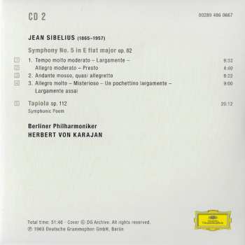 5CD/Zestaw pudełkowy/Blu-ray Herbert von Karajan: Karajan Sibelius: Complete Recordings On Deutsche Grammophon