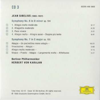 5CD/Zestaw pudełkowy/Blu-ray Herbert von Karajan: Karajan Sibelius: Complete Recordings On Deutsche Grammophon