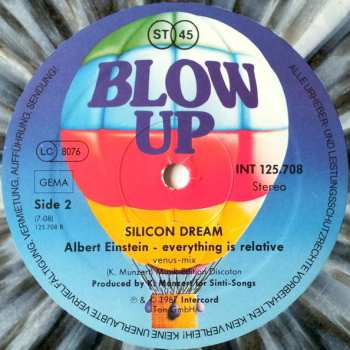 LP Silicon Dream: Albert Einstein - Everything Is Relative (Mars-Mix) CLR