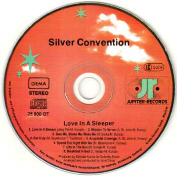 CD Silver Convention: Love In A Sleeper