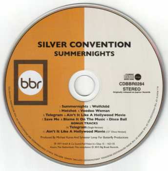 CD Silver Convention: Summernights