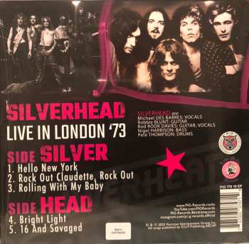 EP Silverhead: Live In London ‘73 CLR
