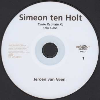 12CD/Zestaw pudełkowy Simeon ten Holt: Canto Ostinato XL