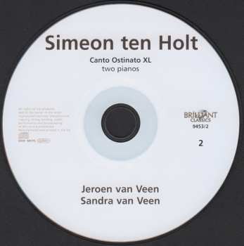 12CD/Zestaw pudełkowy Simeon ten Holt: Canto Ostinato XL