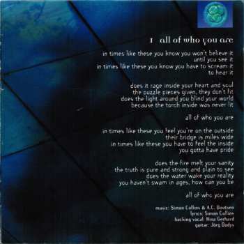 CD Simon Collins: All Of Who You Are