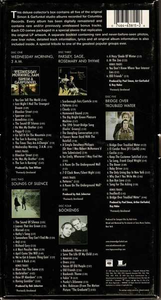 5CD/Zestaw pudełkowy Simon & Garfunkel: The Columbia Studio Recordings 1964-1970 LTD