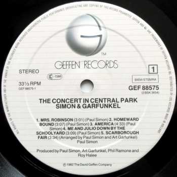2LP Simon & Garfunkel: The Concert In Central Park