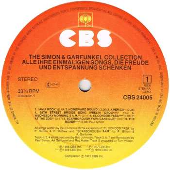 LP Simon & Garfunkel: The Simon & Garfunkel Collection