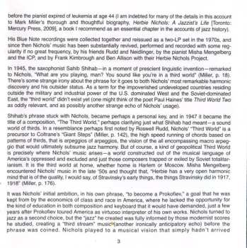 CD Simon Nabatov: Spinning Songs Of Herbie Nichols