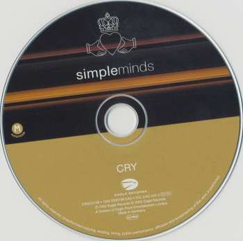 CD Simple Minds: Cry