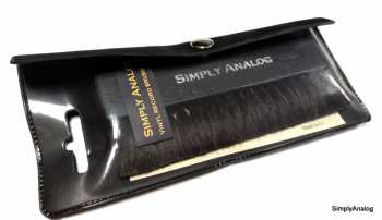 Technologia audio Simply Analog  - Anti-static Wooden Brush Cleaner S/1 Black