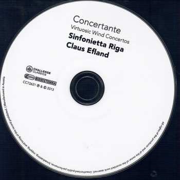 CD Sinfonietta Rīga: Concertante : Virtuosic Wind Concertos
