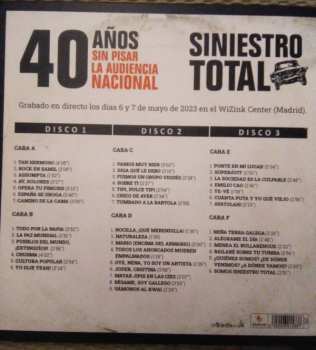 3LP/Zestaw pudełkowy Siniestro Total: 40 Años Sin Pisar La Audiencia Nacional